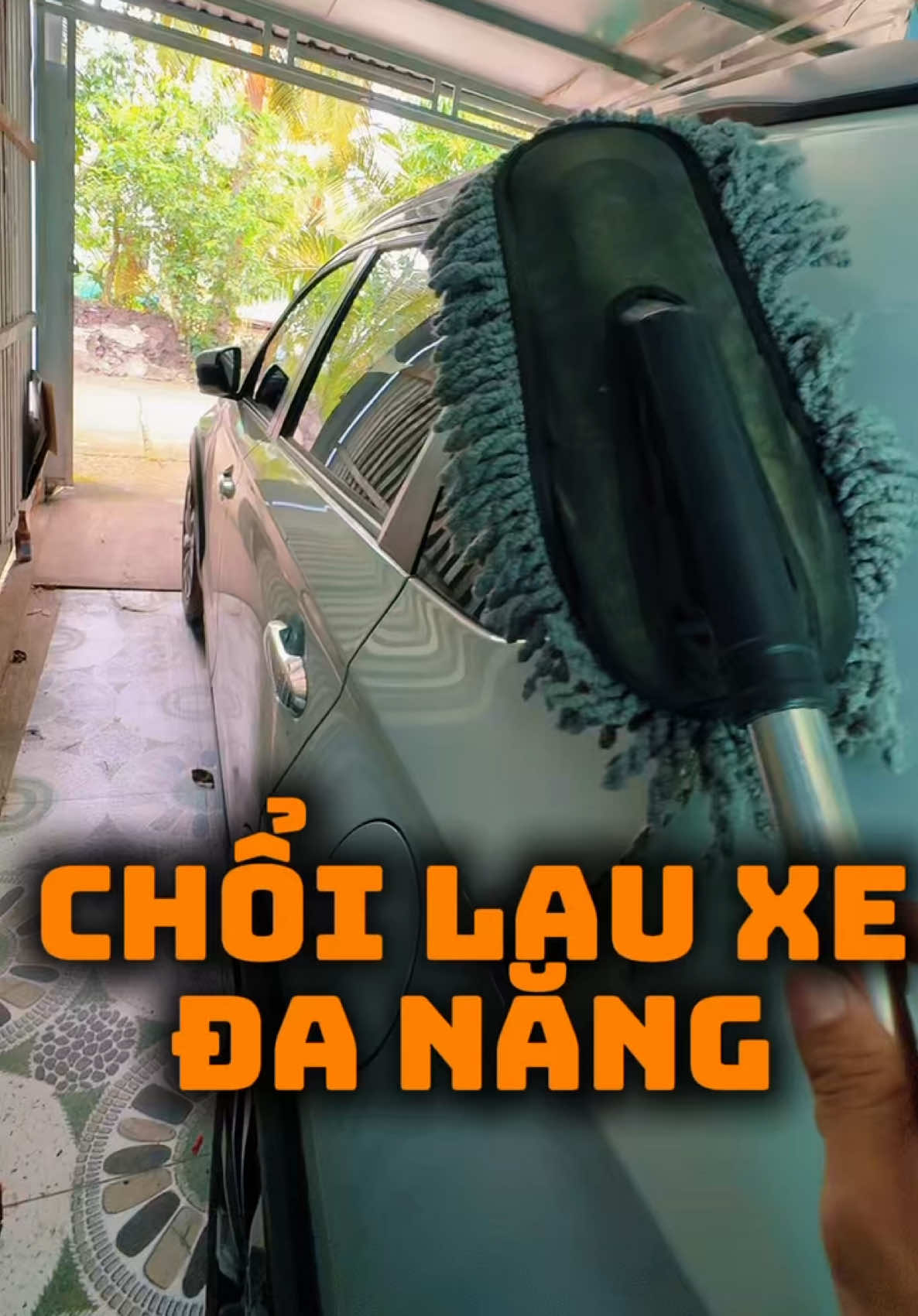 Chổi lau xe cán dài lông mềm đa năng #choilauxe #choilauxeoto #choilauxeotocandailongmem 