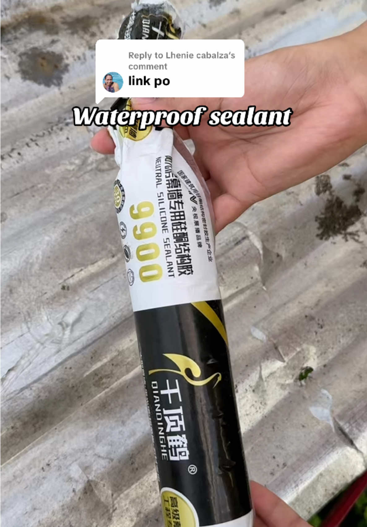 Replying to @Lhenie cabalza #sealant  #waterproofsealant #siliconsealant 