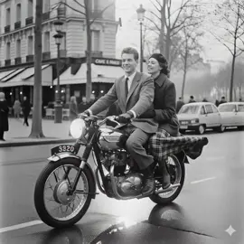 “Deeply Fall in Love” is a Paris moment that feels like a heartbeat caught on film. When the rain stops, the city glows… and love keeps moving. 🖤 #DeeplyFallInLove #Paris1960s #CinematicLove #BlackAndWhiteFilm #VintageRomance      