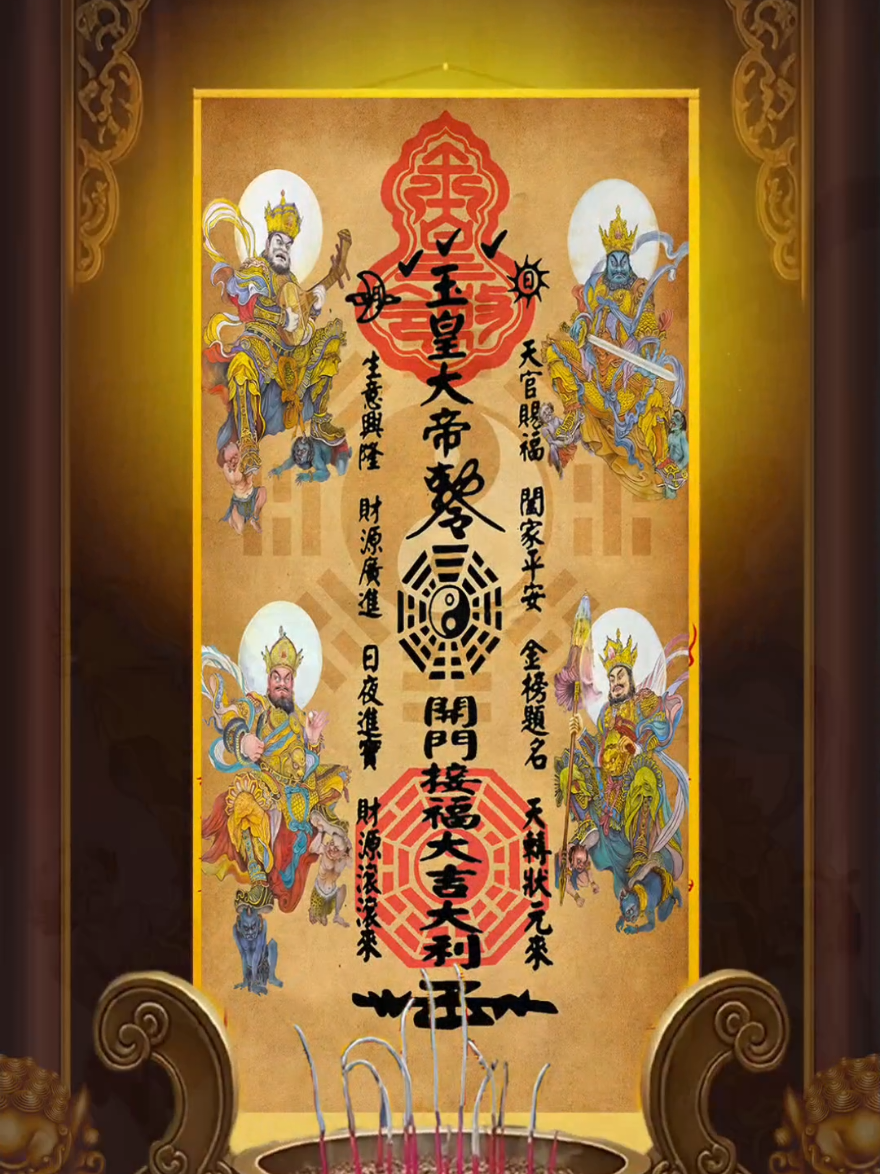Tranh Phù Bình An Cát Tường 