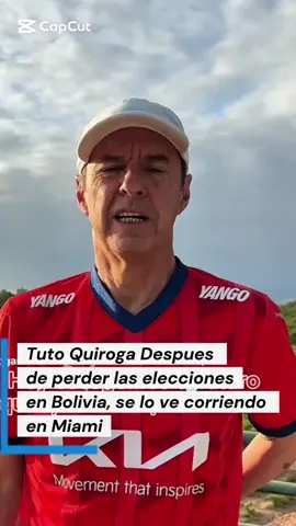 Despues de perder en las elecciones 2025 se puede ver a Tuto Quiroga trotando en Miami #lapaz_bolivia🇧🇴 #cochabamba_bolivia🇧🇴 #elecciones2025 #tutoquiroga 