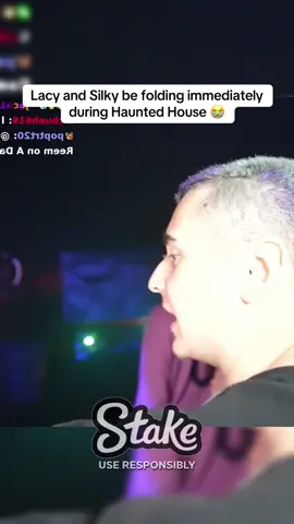 Lacy and Silky be folding immediately during Haunted House 😭 #silky #lacy #fyp 