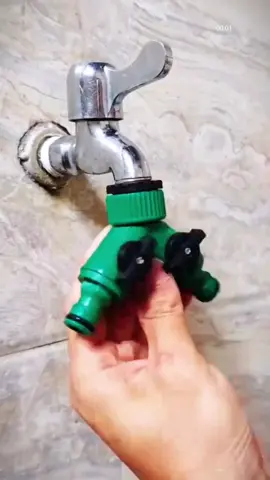 Faucet Washing Machine Connector Splitter Plastic with Switch Adapter Diverter #goodthing #fyp #tiktokshop #foryou 