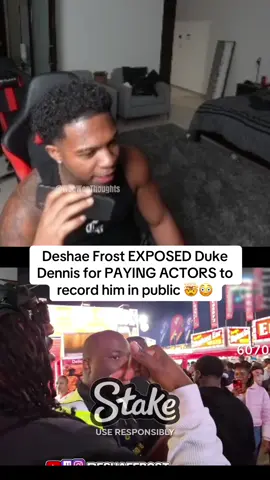woah 😳 @Deshae Frost #deshaefrost #dukedennis 