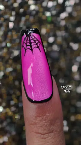 Pinkey Spidey Webby Nail Arty💗🕸️🕷️ ilysmnails .com #beautyhacks #nailart #satisfying #artist #art 