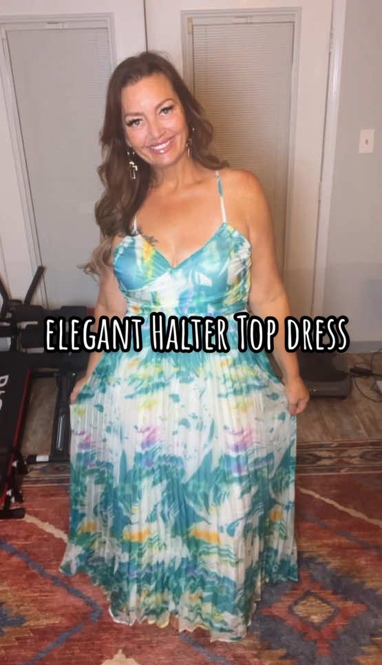 🩵💚💙🩷 #classystyle #dresses #womensfashion #elegantdress #weddingguestdress 