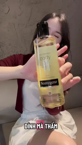 Mấy bà da khô, viêm nang lông thì dùng thử body oil đi nha ✨✨ #Neutrogena #DầuDưỡngThể #BodyOil #DaMịnMượt #HaoThiPham 