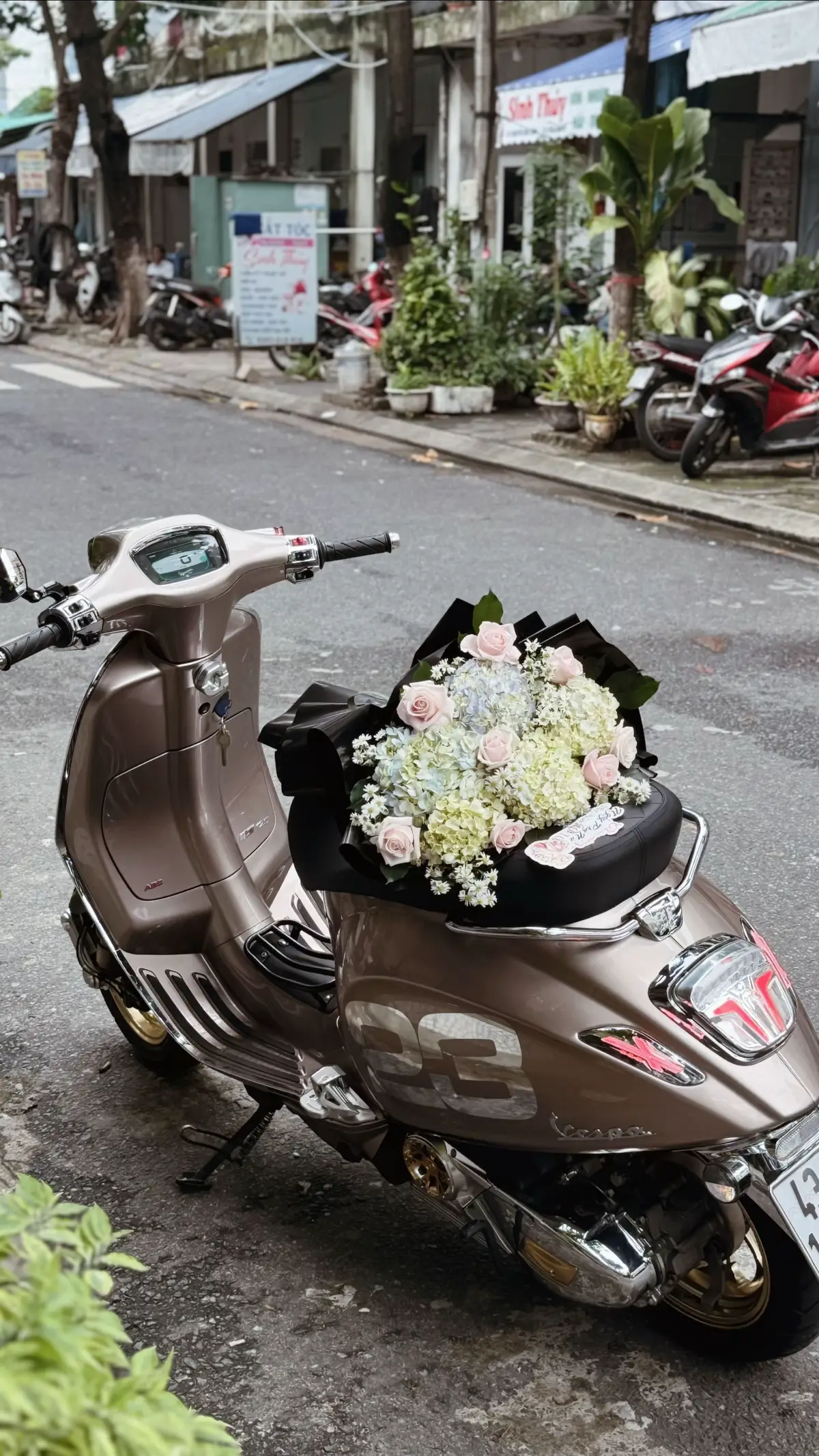 #fyp #viral #quoctephunu #vespa 