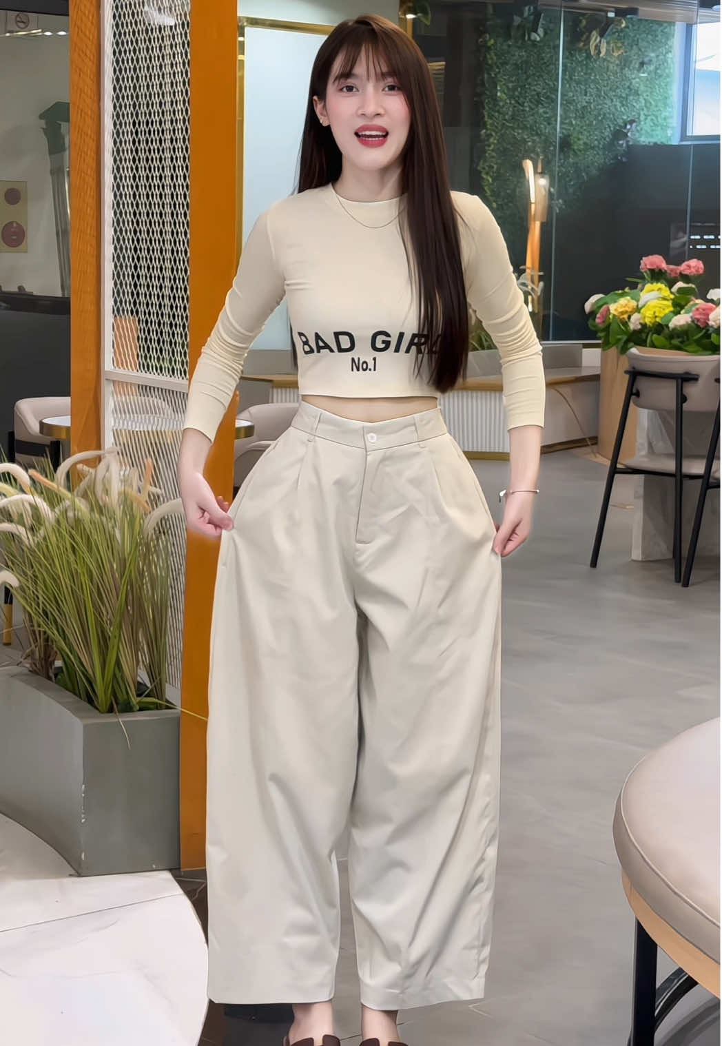 Quần baggy#quanbaggy #quansuong #tinhxinhclothing 