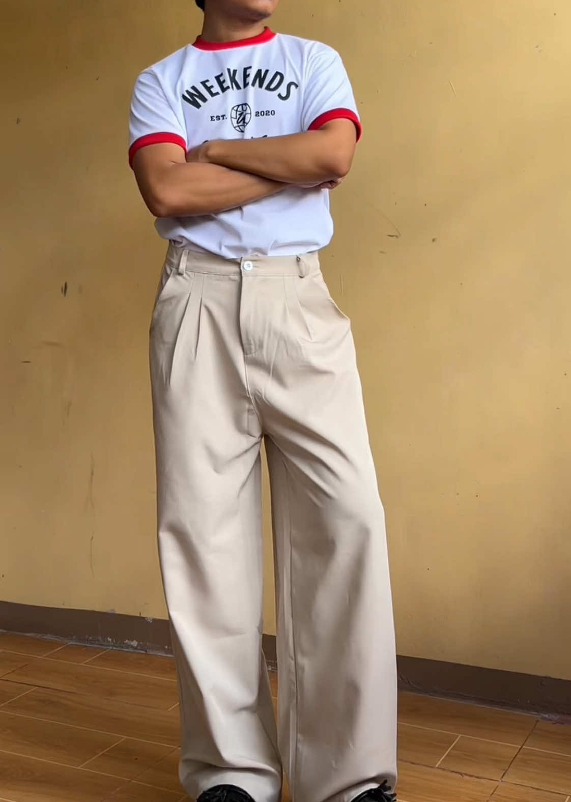 1 Pants, 5 tops✨ #TikTokFashion #outfitideas #OOTD #trousers #fyp 