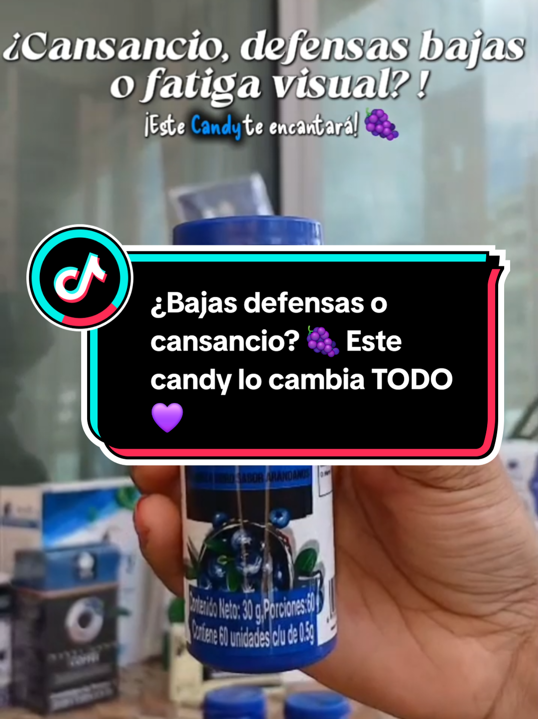 ¿Te vives enfermando, sientes cansancio o te falta energía? Blueberry Candy de HGW te ayuda a fortalecer tus defensas, mejorar la concentración y cuidar tu vista 💜 100 % natural, delicioso y lleno de antioxidantes 🍇 #BlueberryCandy #HGW #DefensasAltas #EnergíaNatural #Antioxidantes     