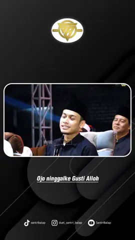 Santribalap” Perbanyaklah rasa syukur  ##santrikeren #santrimilenial #gushafi 