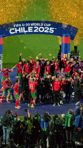 🇲🇦🌍 WORLD CHAMPIONS!#U20WC 🏆🦁 #morocco #footballtiktok #atlaslions #fyp 