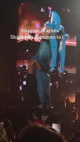 Reunión de tiburones 🦈 #imaginedragons  #loomworldtour  #danreynolds #sharks