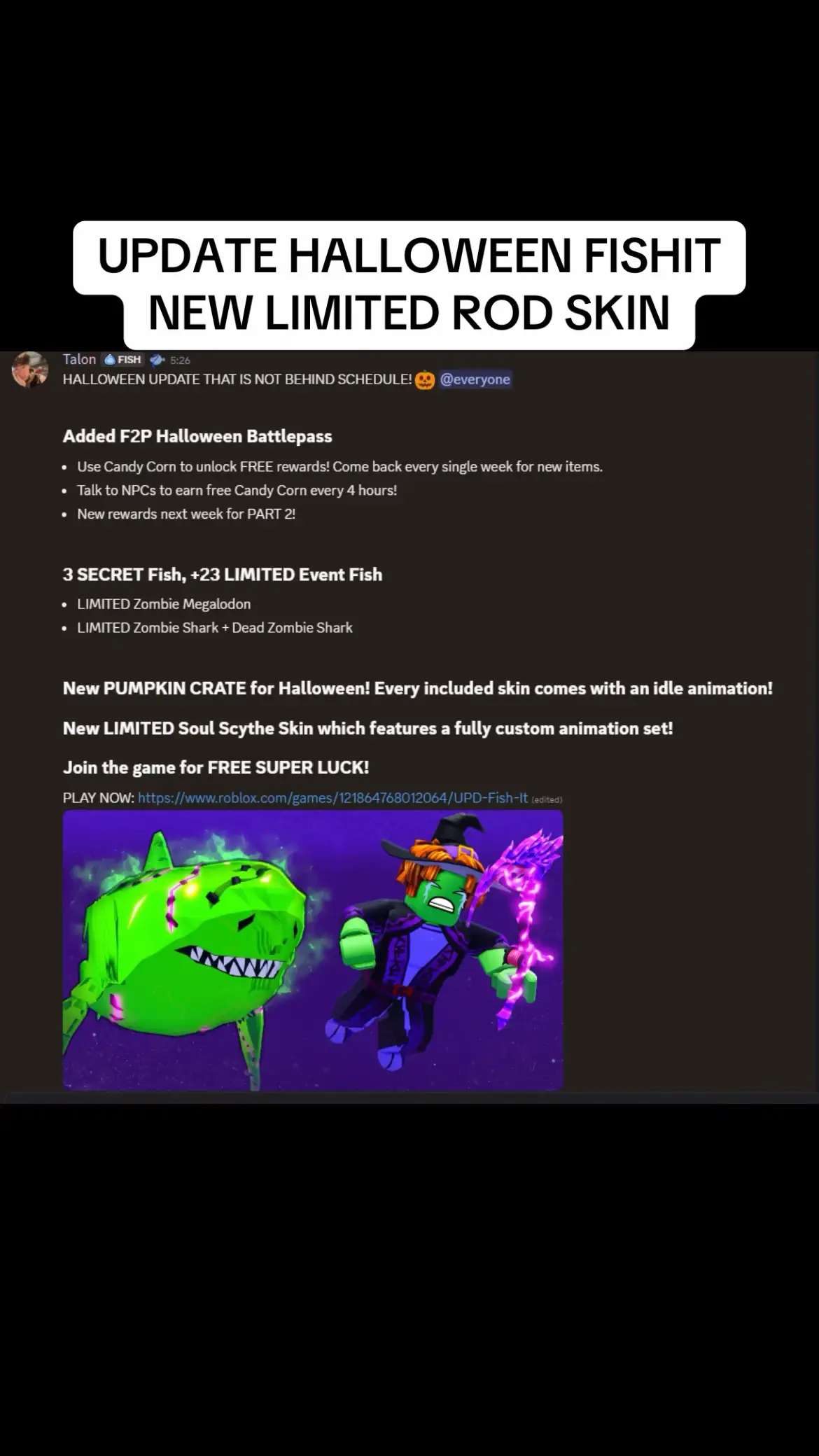 NEW LIMITED SKIN ROD MURAH 🤑 Order: PM Tiktok atau join Discord KageStore Link Dc: https://discord.gg/gXqJUrZ6PA #roblox #robloxfyp #fishitroblox #fishit 