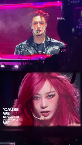 couple red hair 🔥❤ #jeno #giselle #jenselle #foryou 