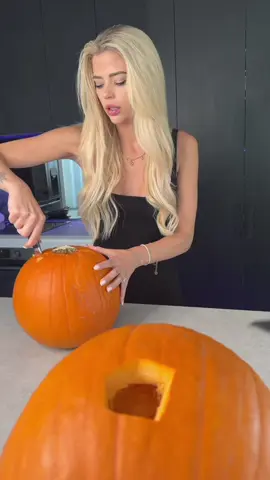 I should have known he was up to something 😩🙈😆 #halloween #pumpkin 