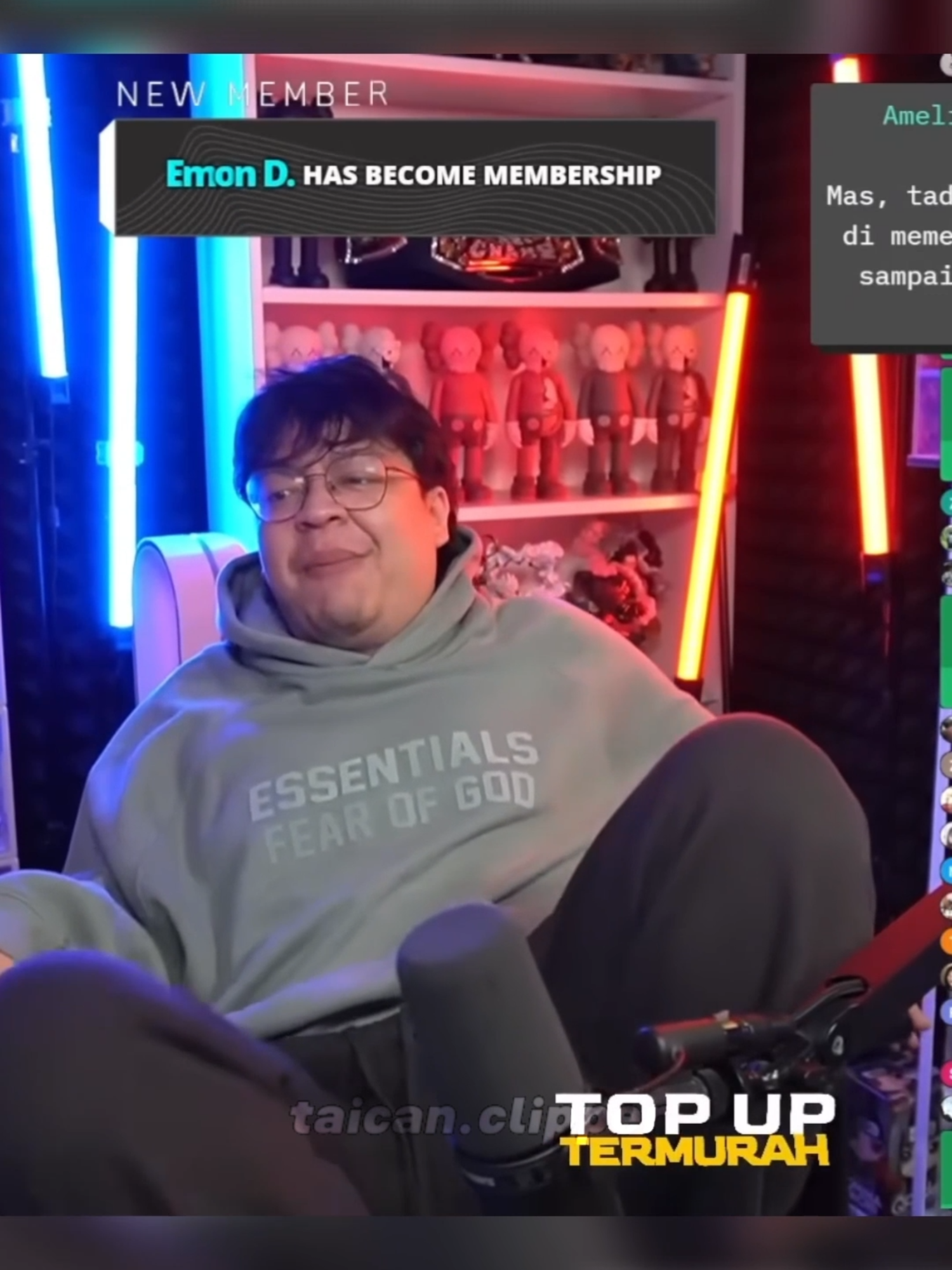 ampe mental gitu mas microphone nya 😭😭 #deankt