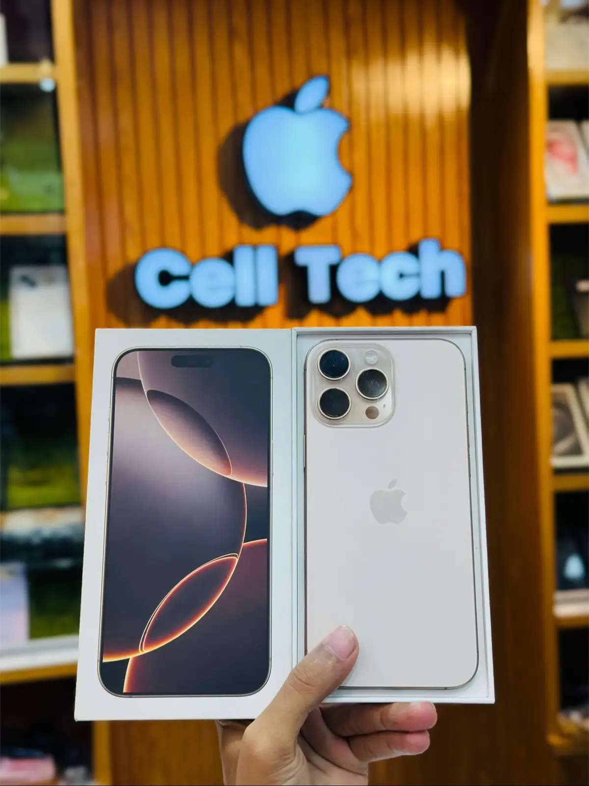 ✅ With Original Box – Excellent Condition 🔹 Model: iPhone 16 Pro Max 🔹 Storage: 256 GB 🔹 Battery Health: 97% 🔹 Color: [Insert color if needed] 🔹 Condition: Gently used, no scratches or dents 🔹 Includes: Original box 🔹 Fully functional, no issues 🔹 Unlocked / [or mention carrier if locked] 💵 Price: Inbox 📍 Location: Cell Tech Shop No. 132, Level 3, Karim Ullah Market (Bondor Bazar), Sylhet 3100, Bangladesh 📞 DM for more details or to arrange pickup/shipping.