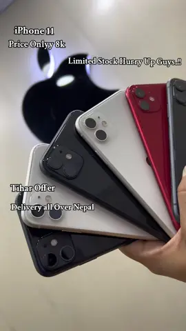 iPhone 11 Limited Stock  #deliveryallovernepal #trustedseller #tiktoknepal🇳🇵 #onlinebusiness #thankyou 