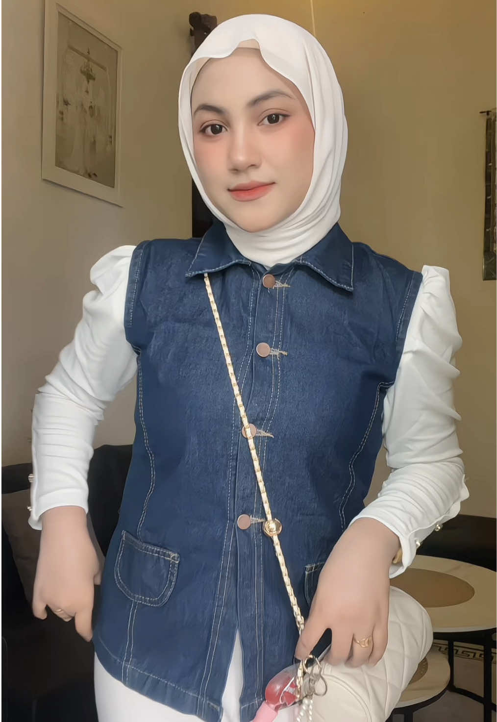 #vest #atasanwanita #outfitviral #OOTD #masukberanda 