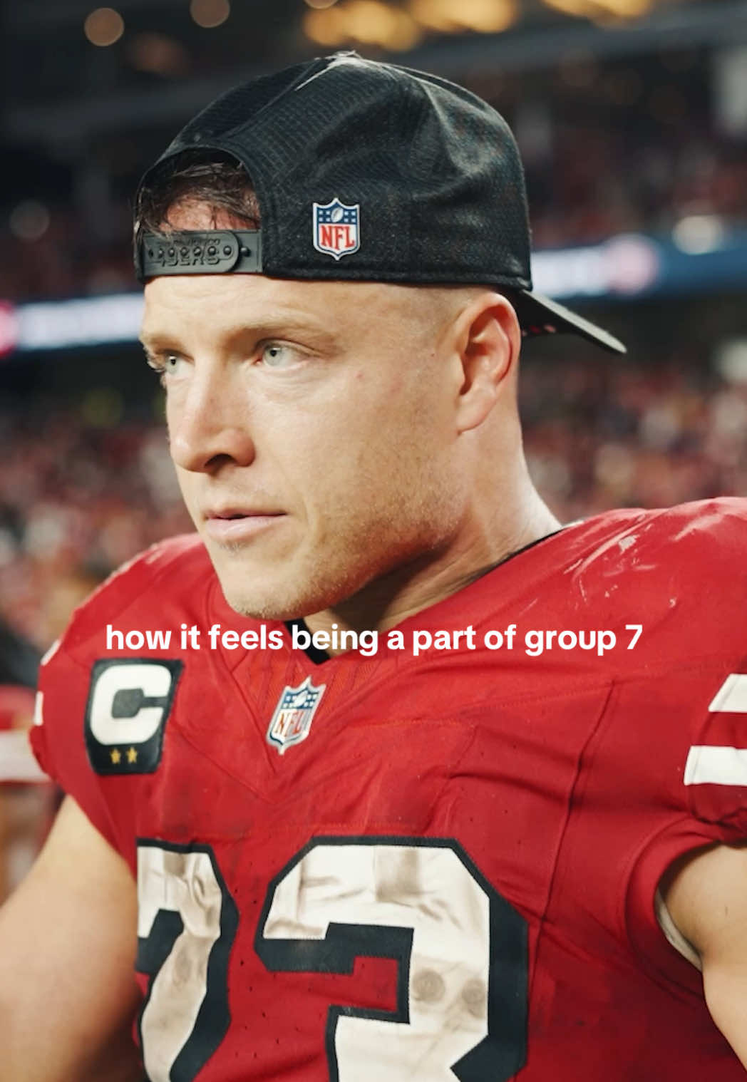 groups 1-6? couldn’t be us 🤫 #group7 #snf #nfl #cmc 