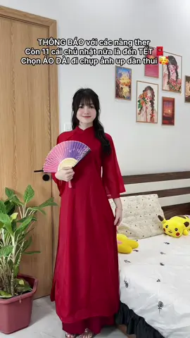 Lựa ÁO DÀI TẾT thui mấy bồ ơi ✨💃🧧🎆#aodai #aodaitet #thoitrangnu #fashion #xuhuong #tet2026 #viral #LearnOnTikTok #maym52🎀 