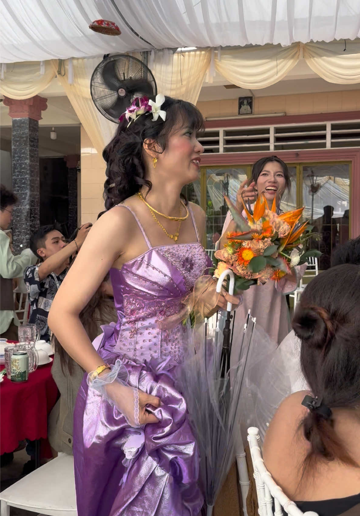Cổ lấy chồng 👰‍♀️🤵💒 #damcuoimientay 