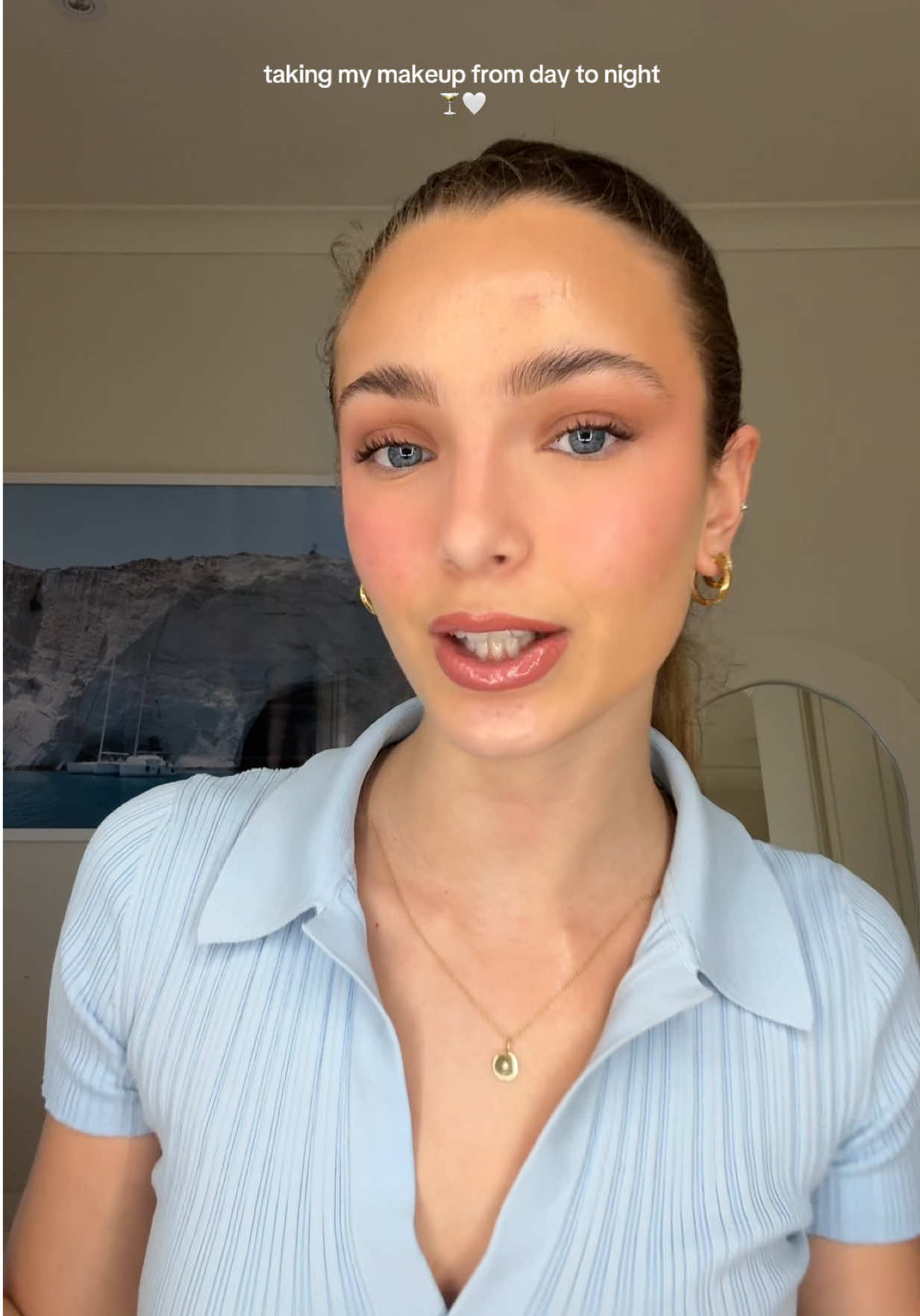 let’s take my office makeup from day to night 🍸🤍 #getready #daytonightmakeup #makeup #grwm #glam 