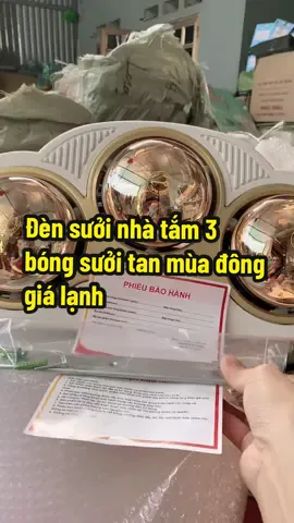 Đèn sưởi nhà tắm mùa đông #viral #xuhuong #densuoichobe #densuoinhatam #densuoinhatam3bong 
