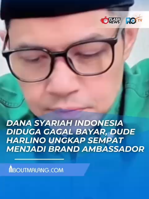 Nama aktor Dude Harlino kembali ramai diperbincangkan publik setelah mencuatnya kabar dugaan gagal bayar yang melibatkan lembaga pinjaman online PT Dana Syariah Indonesia (DSI). Situasi ini menjadi sorotan besar karena Dude diketahui pernah menjadi Brand Ambassador (BA) Dana Syariah Indonesia dalam beberapa kampanye promosi yang mengusung konsep investasi berbasis prinsip syariah. Baca berita lengkapnya dengan klik link di bio atau cek story terbaru kami di AboutMalang.com Penulis: Novi Embun Tristiani/ AboutMalang.com Editor: Maulidiyah Kamaliah/ AboutMalang.com #PTDSI #gagalbayar #DudeHarlino #BrandAmbassador #DanaSyariahIndonesia