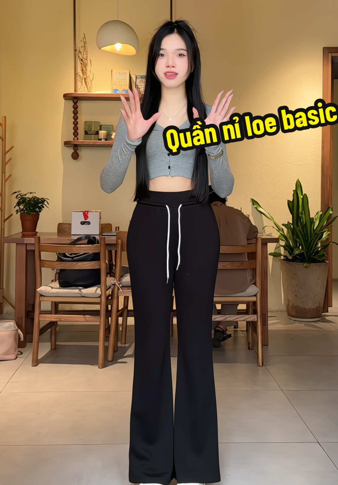 Quần loe basic quốc dân #hanghomhinh98 #quannu #quanni #quanloe 