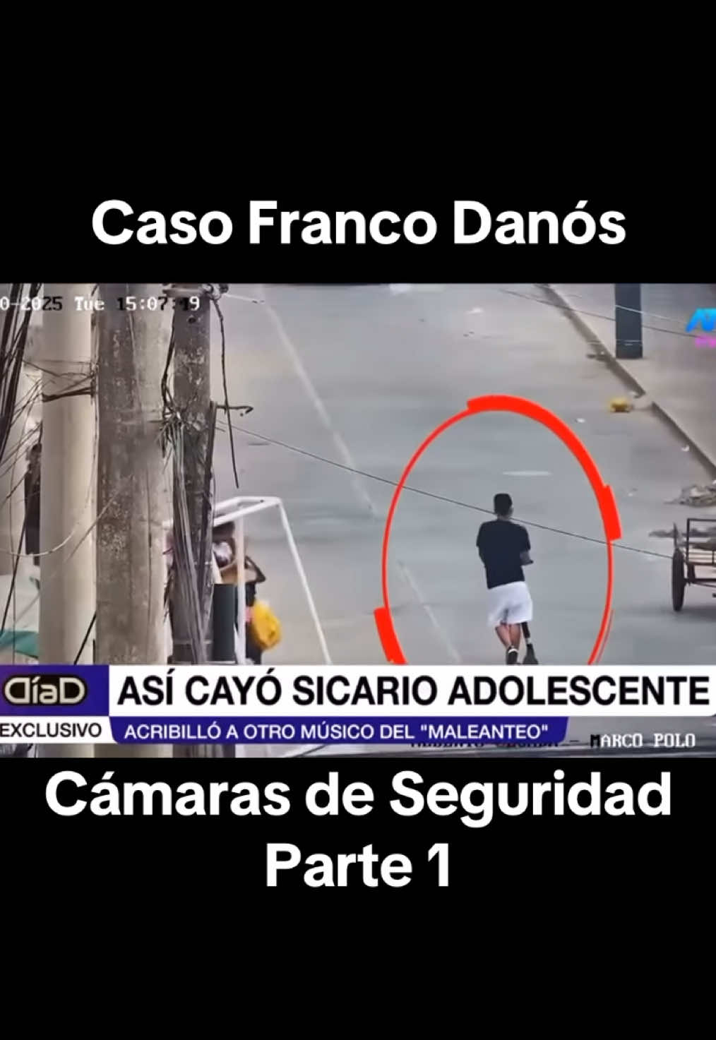 Cámaras de vigilancia captan autores de atentad0 a Franco Danós #francodanos #pulsar200 #diad #callaocentro #lma 