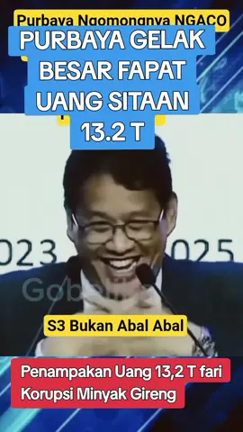 Purbaya tertawa senang, menerima uang dari kejagung, uang sitaan pengganti dari korupsi minyak goreng.  kasus Airlangga.. #gibran #PrabowoSubianto #SuapMiliarDolar #AntiKorupsi #AntiKorupsi 