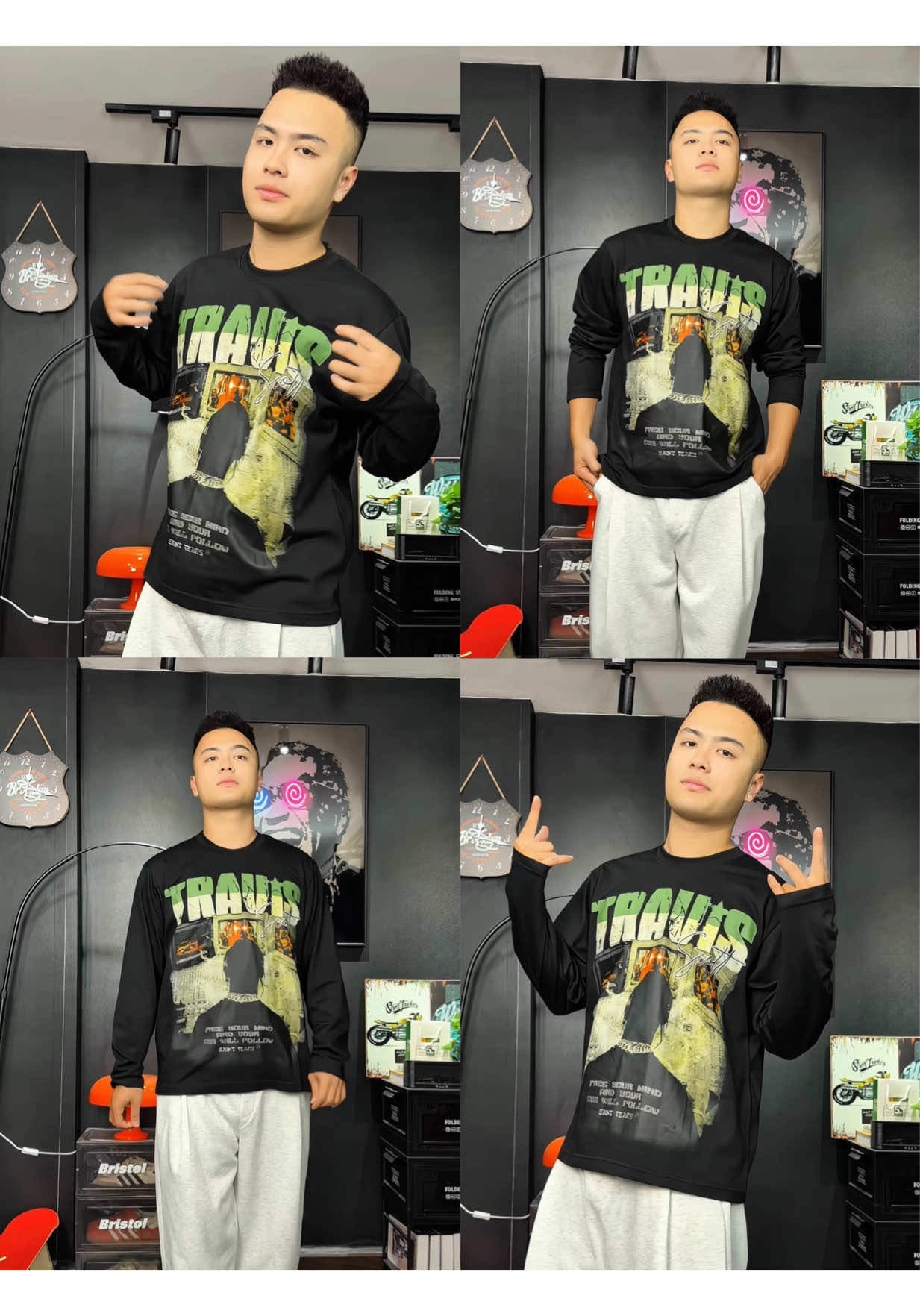 con áo hot từ hè sang đông #xuhuong #truonghieum8 #dreamtearsvietnam #loongsleeve 