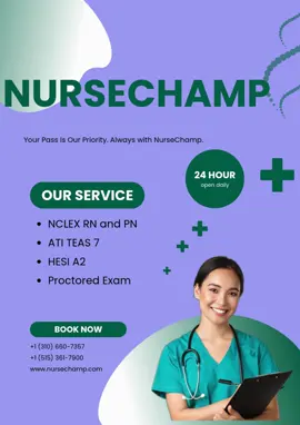 For HESI, Teas and NCLEX we are here to solve your academic problem and taking your exams #proctoredexam#nclex#teas#testbanks#hesi