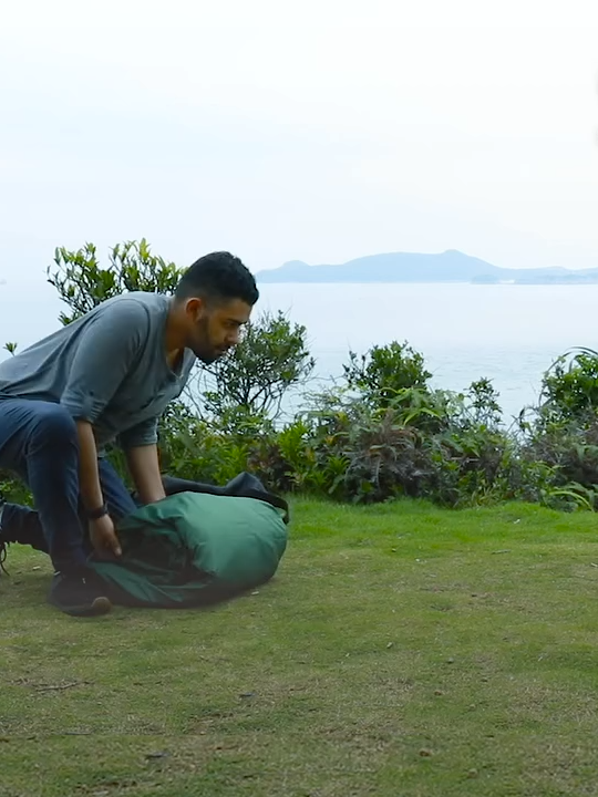 テントの骨格は空気？　60秒で設営できるエアフレームテクノロジー搭載の「TentTube」 TentTube