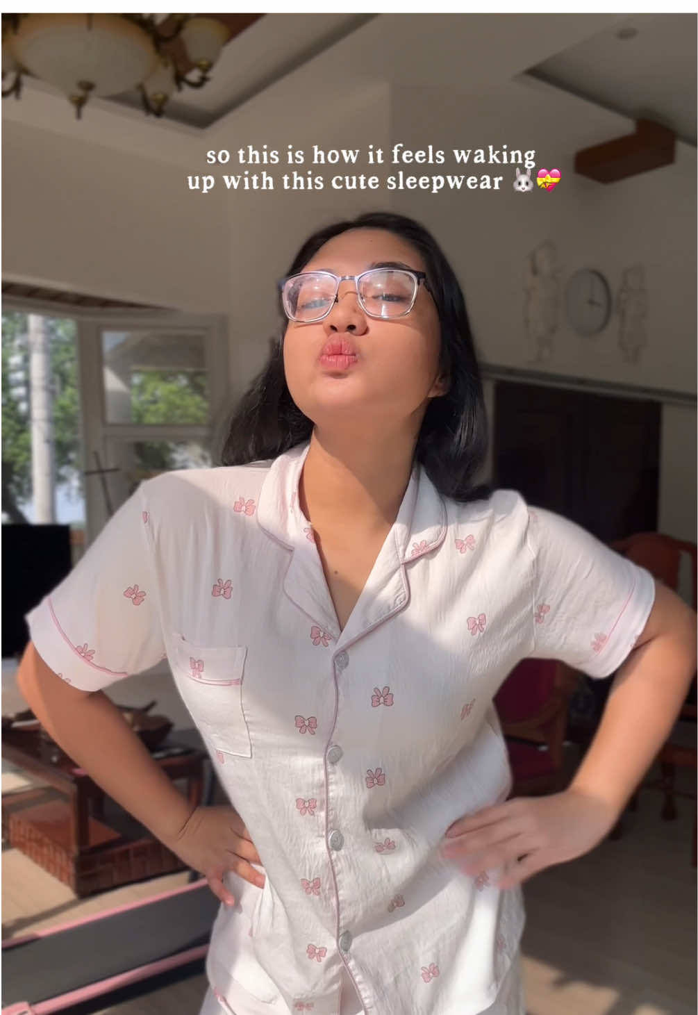 ghourl this is so cute and comfyyy🎀☁️ #sleepwearterno #sleepwear #pajamaterno #comfysleepwear #coquette 