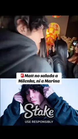 Matt no saluda a Milenka, ni a Marina #parati #viral #zully #milenka #fyp 