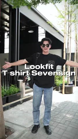 Lookfit T-Shirt Sevensign! Grab it fast!! #kaospria #sevenspeedofficial #sevenspeed #sevensign #rekomendasioutfit 