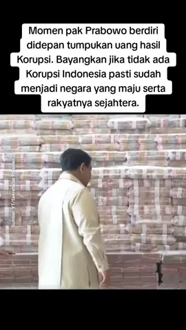 serah terima sitaan hasil korupsi CPO sebesar 13 Triliun ke Negara #prabowo #purbaya 