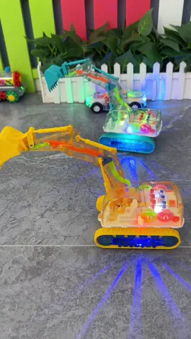 Đồ chơi Ô Tô Xe múc ,xe cẩu đồ chơi trong suốt phát sáng vui nhộn #dochoi #dochoitreem #dochoichobe #dochoivuinhon #dochoixe 