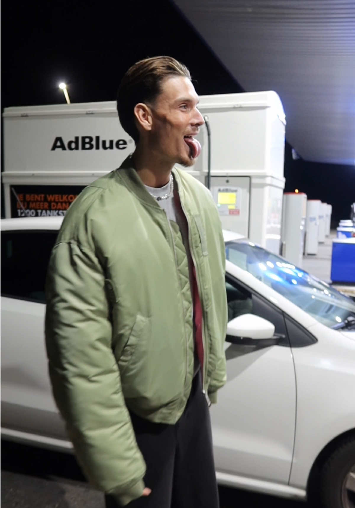 Pitstop ⛽️ #fyp #streetwear #fitcheck #outfit #gasstation 