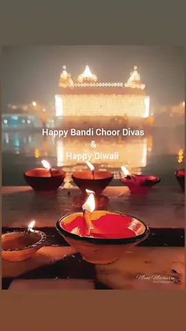 Happy Bandi Choor Divas and Joyous Diwali  #bandichorhdiwas #diwaligreetings #diva #guruhargobindsahibji #goldentemple 