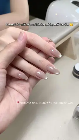 Design một bộ nail mắt mèo hết bao lâu 🧐 Giảm 15% bill khi đặt trước lịch làm tay & chân nha mn 😉 Làm móng xinh giá hạt dẻ đừng quên ghé Pitrancy Nail nha chị em ơi 😙 #nailxinh #nailphunhuan #nailquan3 #pitrancynail #nailtrend