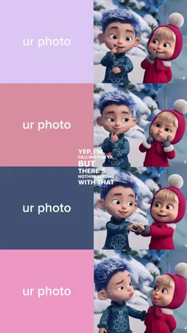 masrha and jack#pose #marshaandthebear #youdaone #fyp #CapCut 