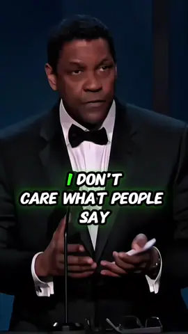 I don't care... #denzelwashington #denzelwashingtonspeech #denzelmotivation #lifelesson #motivationalvideosforyou 
