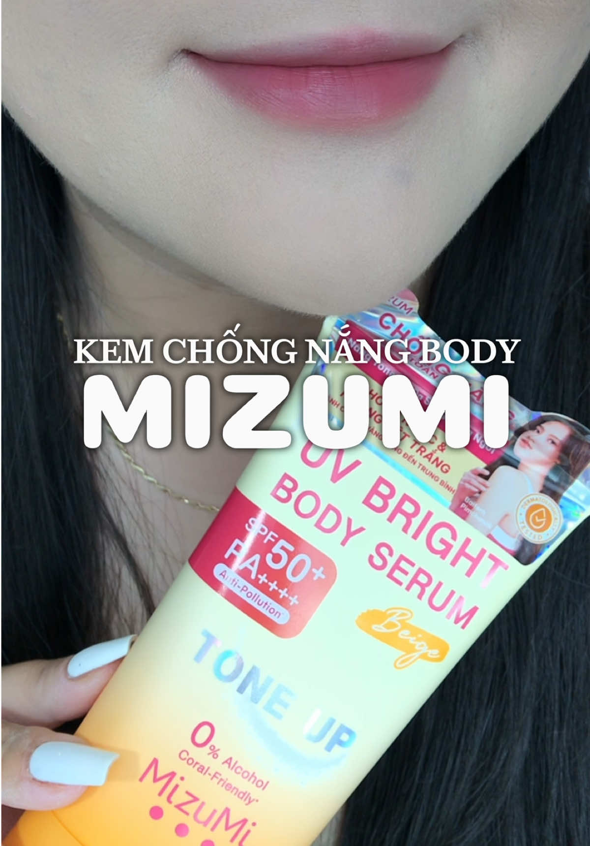 Đừng dùng kem trộnnnnnn để nânggggg toneeee da cổ, body nữaaaaaa người đẹp ơiiiiii, dùng em kcn body này của nhà Mizumi điiiiii #sooahreview #uvtoneup #kcnnangtone #kcnmizumi #byscom 