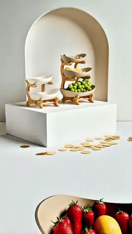 Đĩa Trái Cây Đa Chức Năng, Thiết kế sáng tạo #diadungtraicay #khaydungbanhkeo #xuhuong 