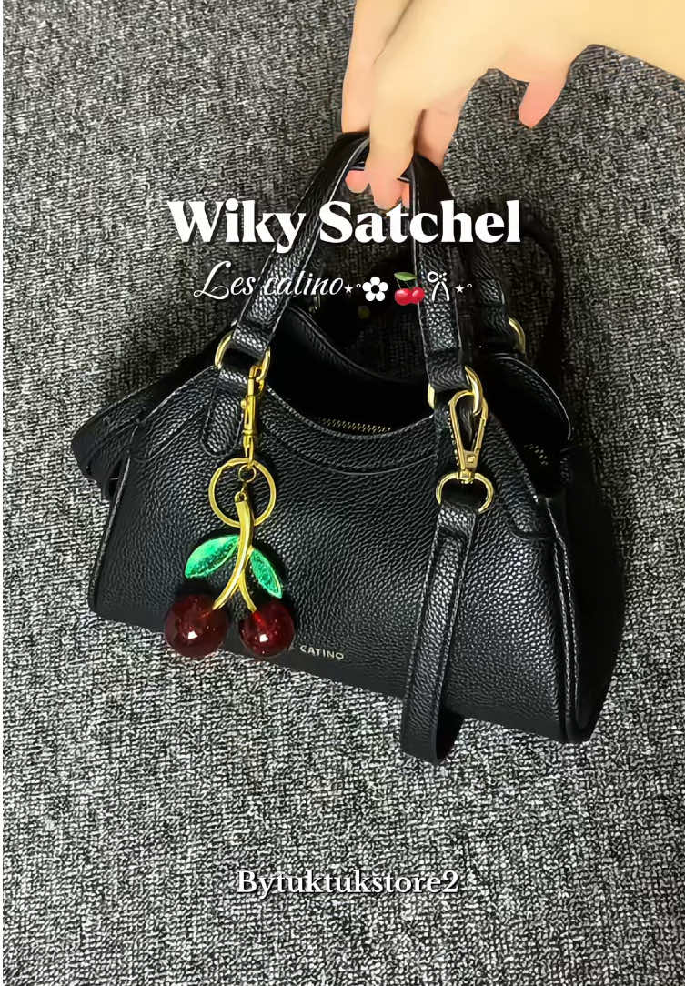 Pecinta tas mini tapi muat banyak😍jujur suka banget🥰#lescatino#wikysatchellescatino#taslucu#wikysatchel#soundviral 
